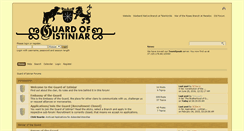 Desktop Screenshot of forum.guardofistiniar.org